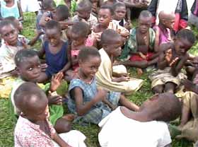 Enfants Pygmées Bagyeli